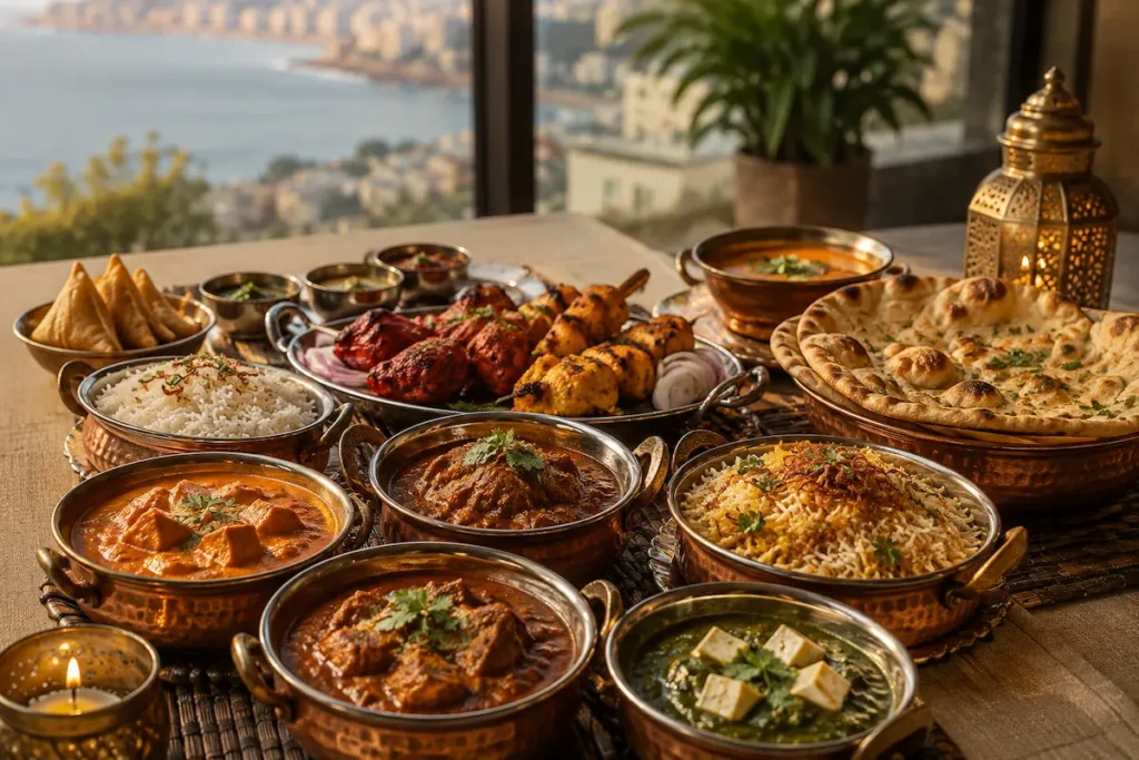 Authentic Indian, Pakistani, Bangladeshi and Nepali set menus featuring freshly prepared curries, basmati rice, tandoori specialities, handmade naan, biryani and traditional South Asian dishes